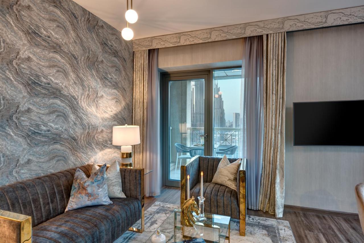 Durrani Homes - Designer 2Br Apt With Stunning Burj Khalifa And Fountain View Dubai Exterior foto