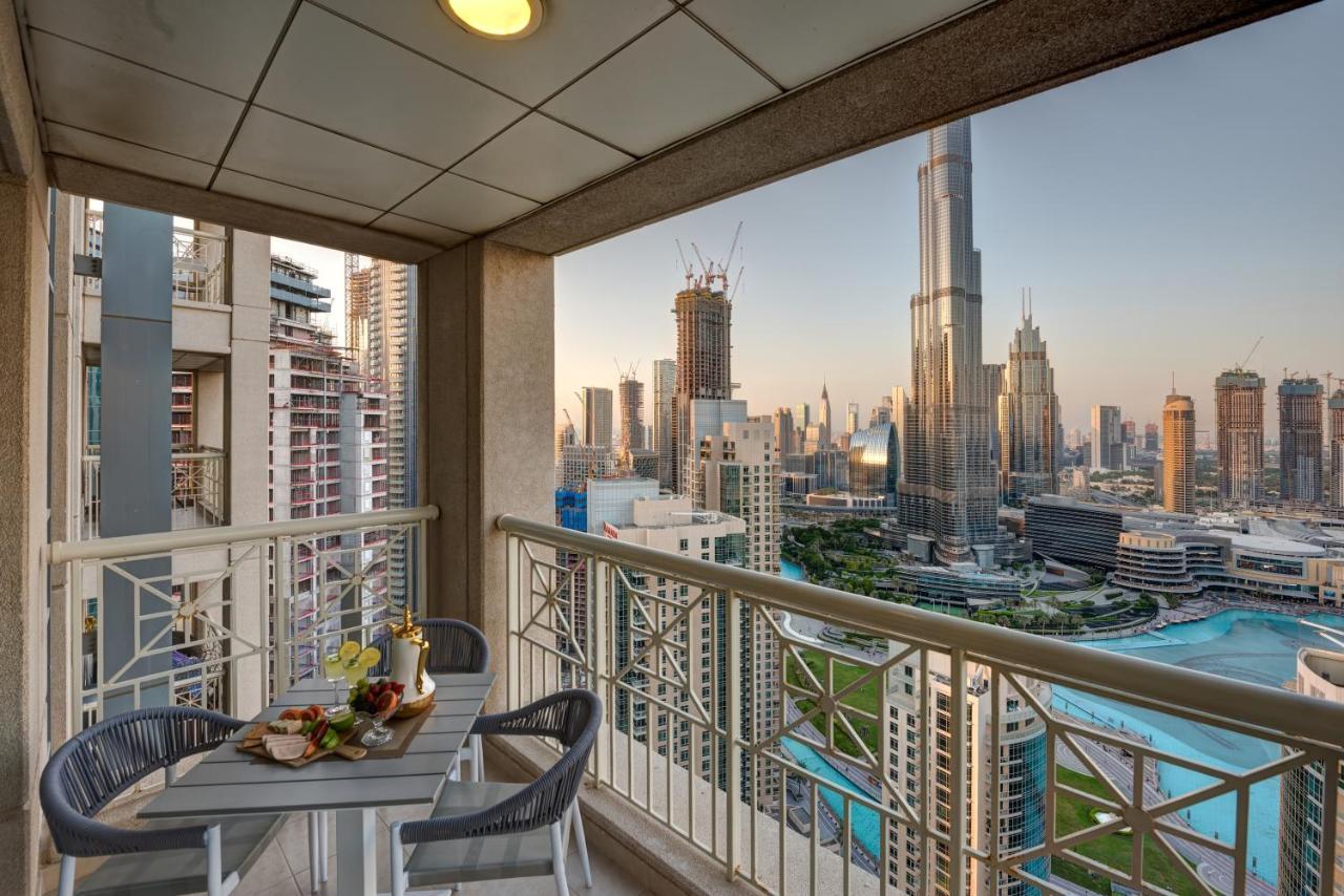 Durrani Homes - Designer 2Br Apt With Stunning Burj Khalifa And Fountain View Dubai Exterior foto