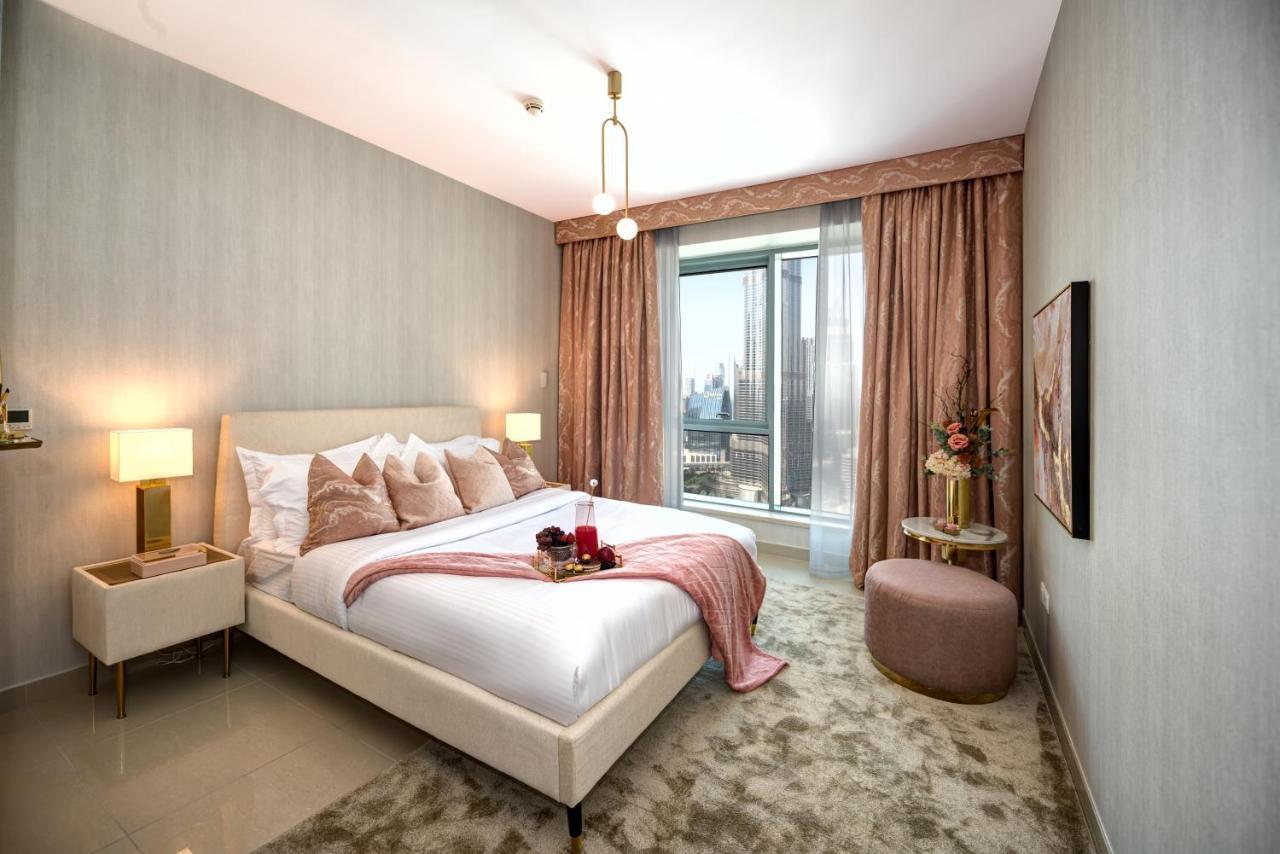 Durrani Homes - Designer 2Br Apt With Stunning Burj Khalifa And Fountain View Dubai Exterior foto